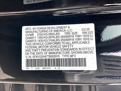 New 2026 Honda Pilot EX-L image 8