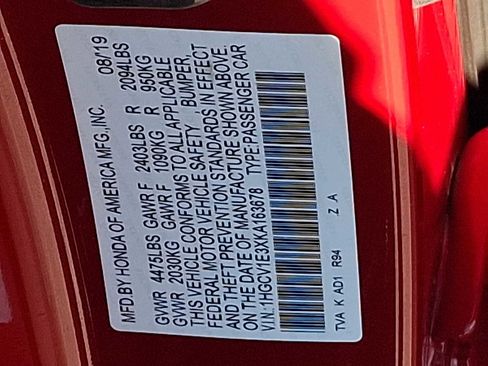 Used 2019 Honda Accord Sport image 28