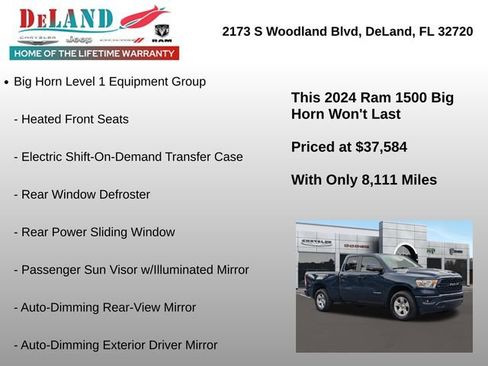 Used 2024 RAM 1500 Big Horn image 6