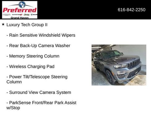 Used 2024 Jeep Grand Cherokee Limited w/ Luxury Tech Group II AWD/4WD image 12