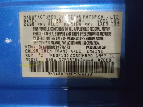 Used 2023 Nissan Sentra SR w/ SR Premium Package FWD image 33