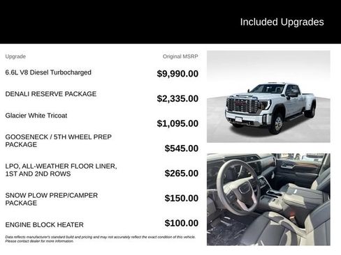 New 2026 GMC Sierra 3500 Denali w/ Denali Reserve Package AWD/4WD image 5