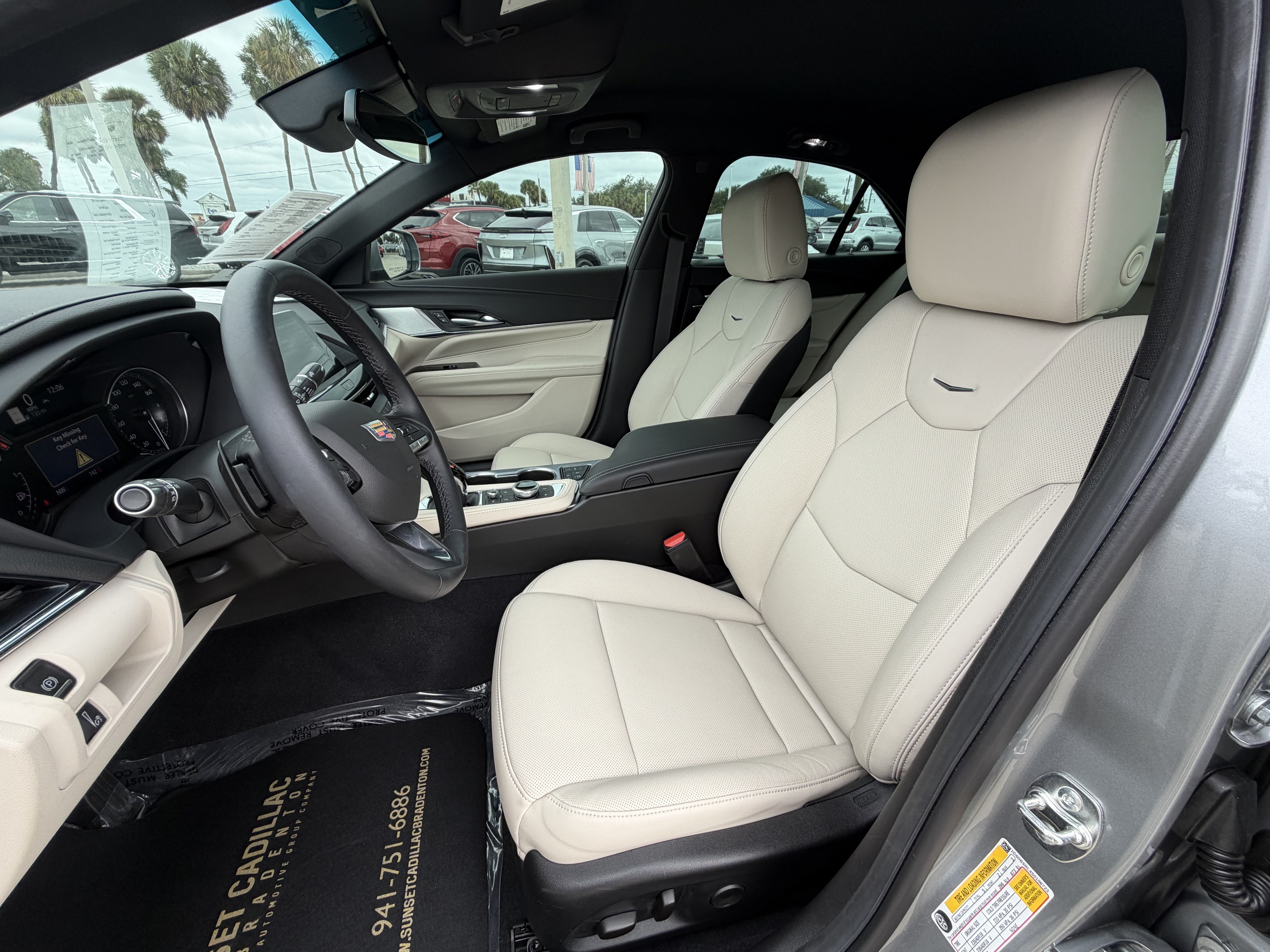 Certified 2025 Cadillac CT4 Premium Luxury RWD image 13