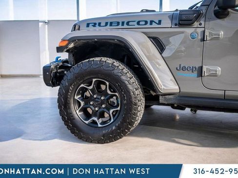 Used 2021 Jeep Wrangler Unlimited Rubicon 4xe w/ Steel Bumper Group image 35