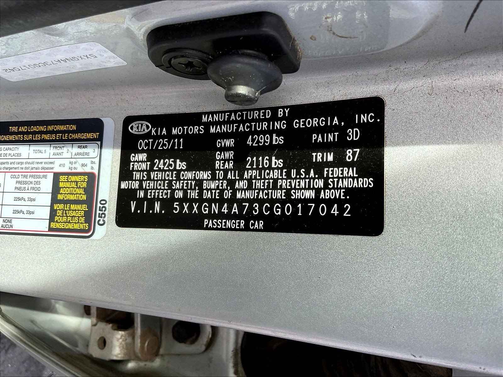Used 2012 Kia Optima EX w/ Premium Pkg FWD image 6