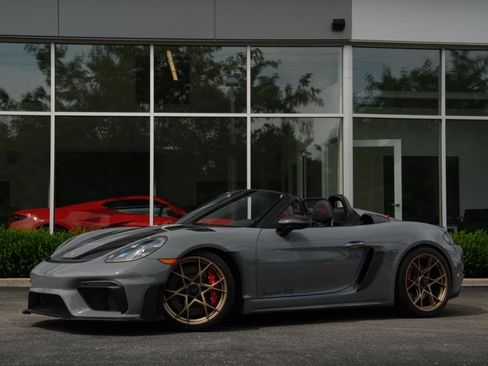 Used 2025 Porsche 718 Boxster Spyder RS w/ Weissach Package RWD image 1