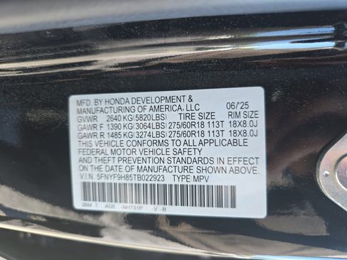 Used 2026 Honda Passport TrailSport Elite image 33