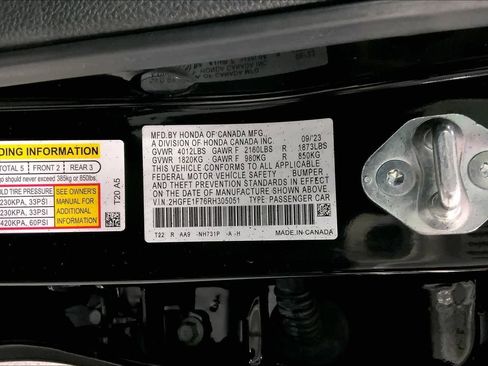 Used 2024 Honda Civic EX image 36