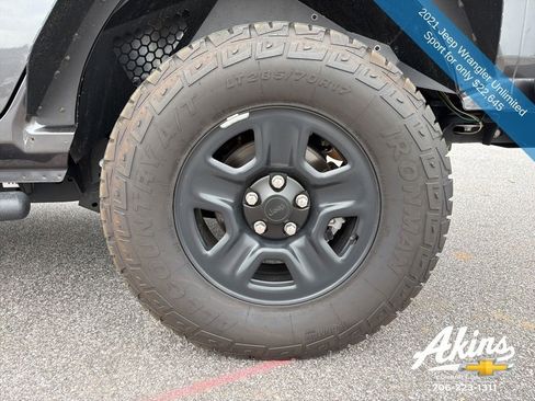 Used 2021 Jeep Wrangler Unlimited Sport image 12