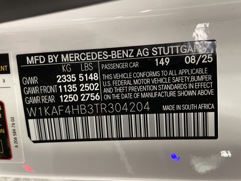 New 2026 Mercedes-Benz C 300 4MATIC Sedan image 27