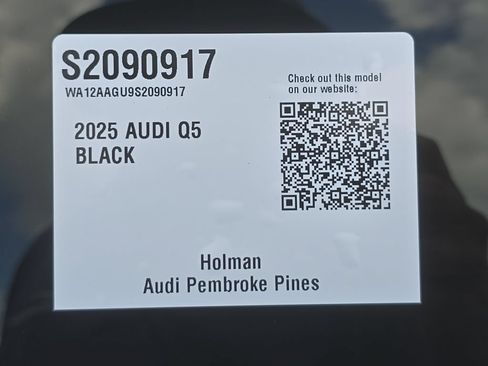 Certified 2025 Audi Q5 Premium w/ Premium Plus AWD/4WD image 30