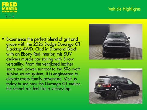 New 2026 Dodge Durango GT image 7