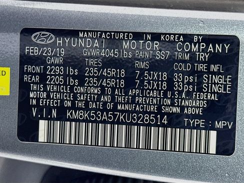 Used 2019 Hyundai Kona Ultimate FWD image 32