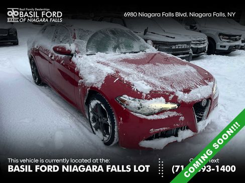 Used 2020 Alfa Romeo Giulia Ti w/ Active Blind Spot Package image 1