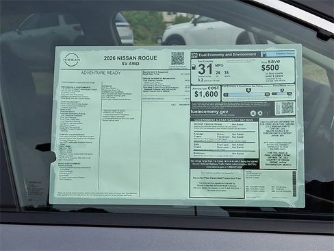 New 2026 Nissan Rogue SV w/ Cold Weather Package image 9