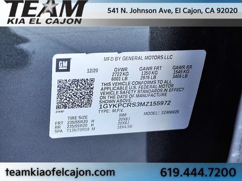 Used 2021 Cadillac XT6 Premium Luxury FWD image 32