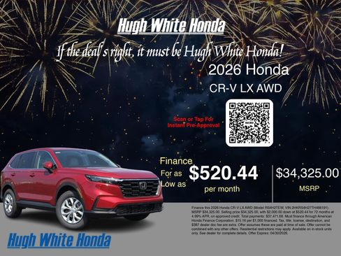 New 2026 Honda CR-V LX image 7