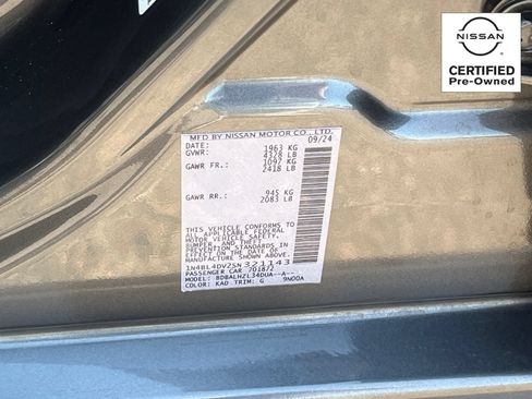 Certified 2025 Nissan Altima 2.5 SV FWD image 29