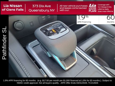New 2026 Nissan Pathfinder SL image 25
