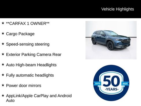 Used 2024 MAZDA CX-50 AWD 2.5 S w/ Cargo Package image 9