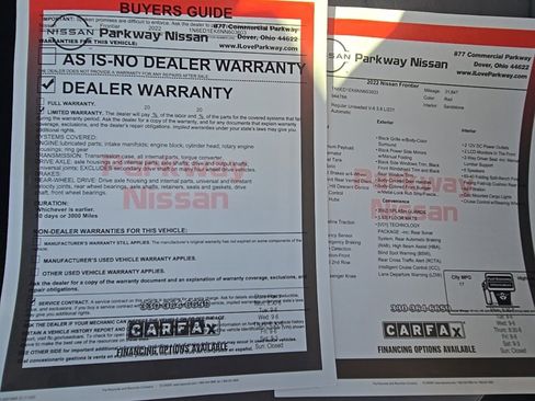 Certified 2022 Nissan Frontier SV w/ Technology Package image 40