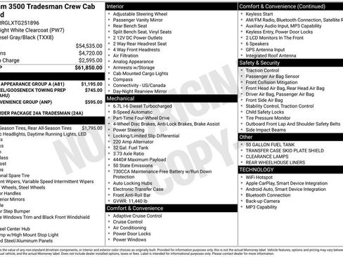 Used 2026 RAM 3500 Tradesman w/ Chrome Appearance Group A AWD/4WD image 5