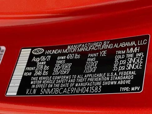 Used 2022 Hyundai Tucson SEL image 31