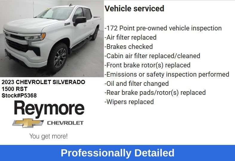Certified 2023 Chevrolet Silverado 1500 RST AWD/4WD image 50