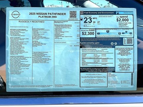 New 2025 Nissan Pathfinder Platinum image 14