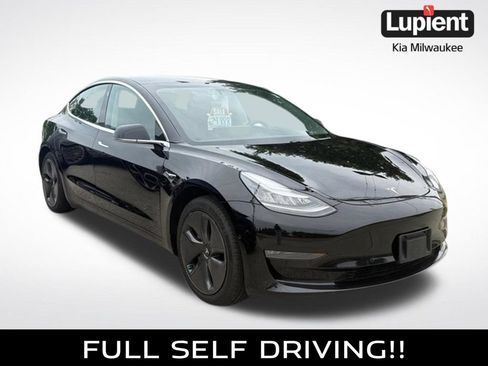 Used 2019 Tesla Model 3 Long Range AWD/4WD image 1