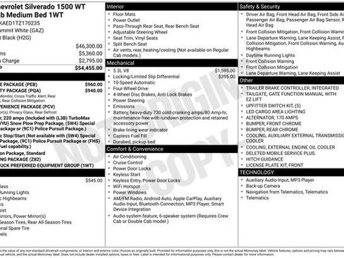 Used 2026 Chevrolet Silverado 1500 W/T w/ WT Value Package image 30