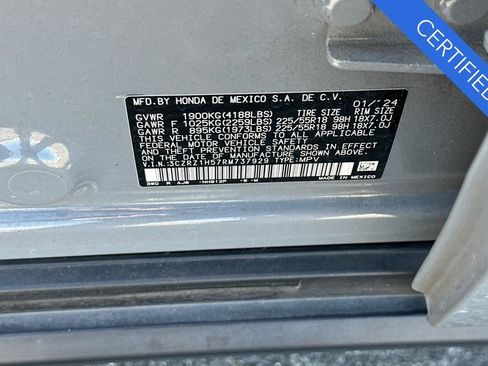 Certified 2024 Honda HR-V Sport image 31