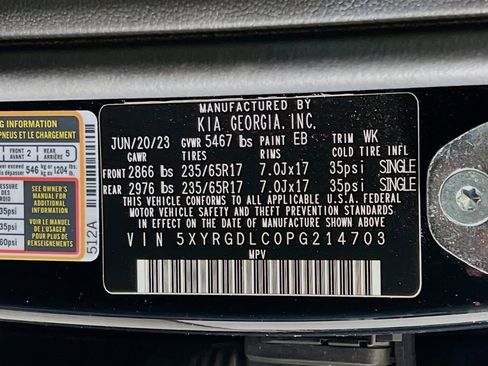 Used 2023 Kia Sorento LX image 29