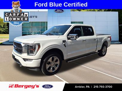 Certified 2023 Ford F150 Platinum w/ Equipment Group 701A High