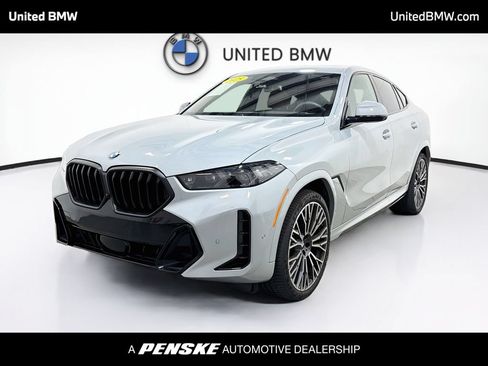 Certified 2025 BMW X6 xDrive40i w/ Executive Package AWD/4WD image 1