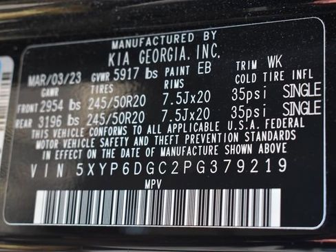 Used 2023 Kia Telluride S w/ S Sunroof Package image 14