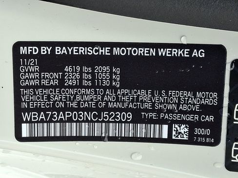 Certified 2022 BMW 430i xDrive Coupe w/ M Sport Package AWD/4WD image 31