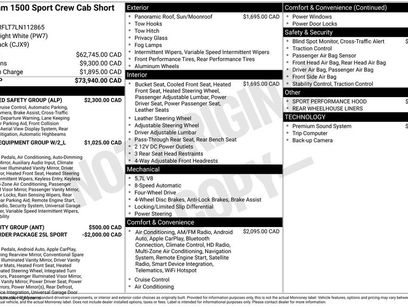 Used 2020 RAM 1500 Sport w/ Advanced Safety Group