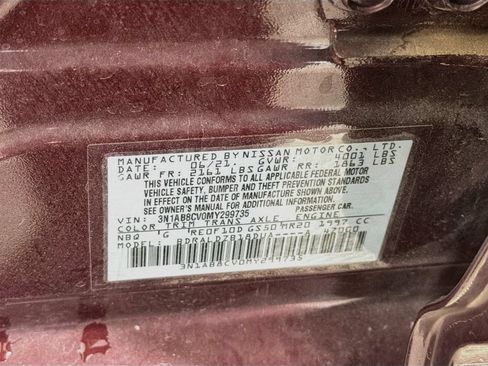 Used 2021 Nissan Sentra SV FWD image 27