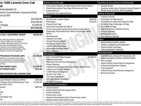 Used 2022 RAM 1500 Laramie AWD/4WD image 37