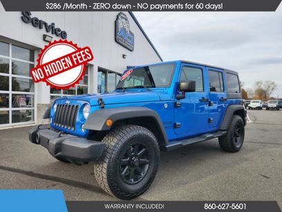 Used 2016 Jeep Wrangler Unlimited Sport w/ Quick Order Package 24S