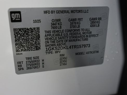 Used 2026 GMC Yukon Denali w/ Sun & Power Step Package image 53