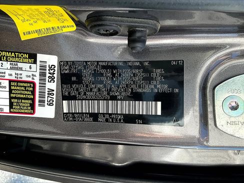 Used 2012 Toyota Sienna XLE w/ Premium Pkg FWD image 19