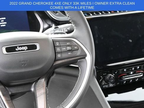 Used 2022 Jeep Grand Cherokee Limited 4xe w/ Luxury Tech Group II image 26