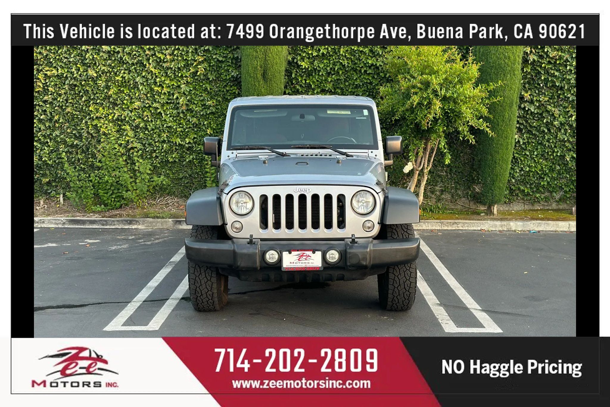 Used 2017 Jeep Wrangler Sport w/ Quick Order Package 24S AWD/4WD image 14