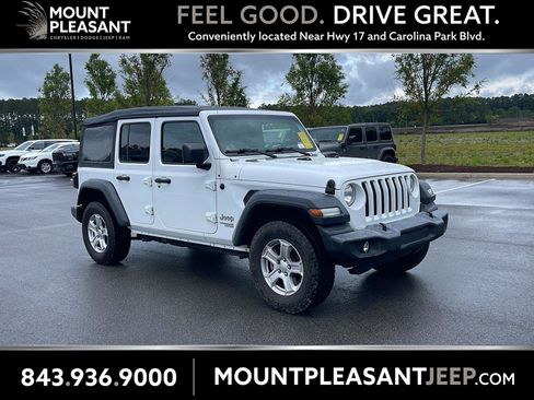 Used 2018 Jeep Wrangler Unlimited Sport S AWD/4WD image 1