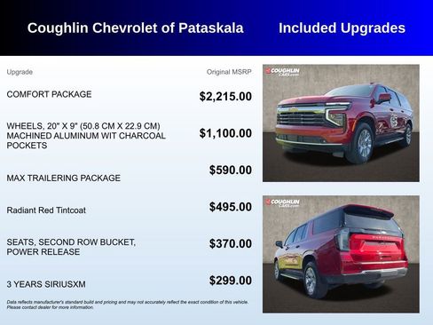 Used 2025 Chevrolet Suburban LT w/ Comfort Package AWD/4WD image 3