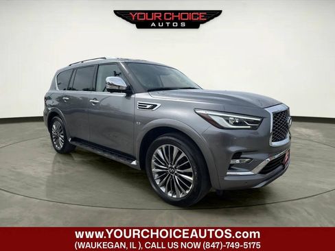 Used 2019 INFINITI QX80 Luxe w/ 22" Wheel Package AWD/4WD image 7