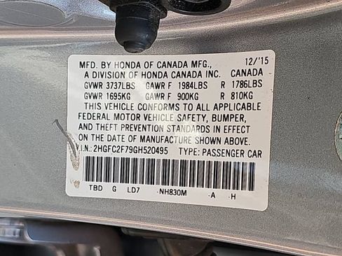Used 2016 Honda Civic EX image 36