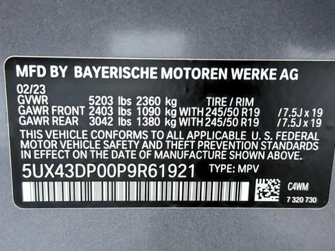 Used 2023 BMW X3 sDrive30i image 30